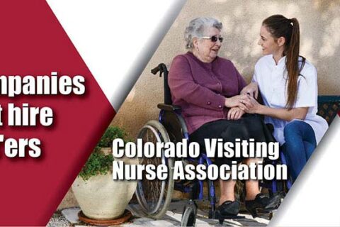 Nurse talking to a elder lady in the wheelchair