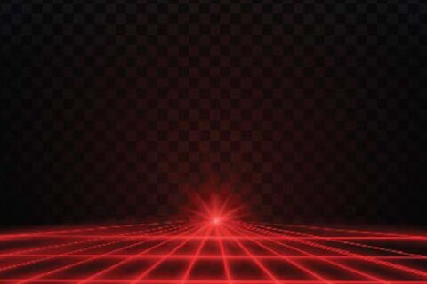 Red laser light