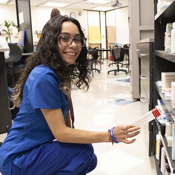 female pharmacist