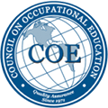 council on occupational education logo