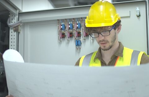A Man Performing Hands-On Non-Structural Repair Technician Program